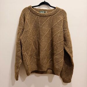 Marshall Field Cableknit Sweater size Large